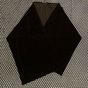 Black Velvet Shawl or Wrap
